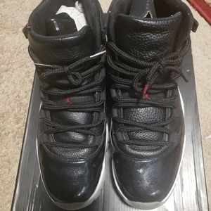 Jordan 11 Retro 72-10 BLACK/GYM RED-WHITE-ANTHRACI